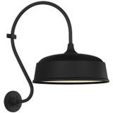 Visual Comfort & Co. Signature Collection Academy 15" Larrabee Barn Light, Visual Comfort & Co. Signature Collection TOB 2804MBK/S7-MBK N1Z4W 