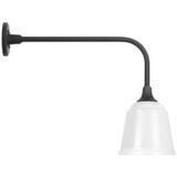 Visual Comfort & Co. Signature Collection Academy 20" Rex Barn Light, Visual Comfort & Co. Signature Collection TOB 2809MBK/S5-WHT N202T 