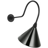 Visual Comfort & Co. Signature Collection Academy 26" Angled Flynn Barn Light, Visual Comfort & Co. Signature Collection TOB 2803MBK/S11-G N205D 