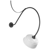 Visual Comfort & Co. Signature Collection Academy 36" Anchored Larrabee Barn Light, Visual Comfort & Co. Signature Collection TOB 2807MBK/S6-WHT N1Z65 