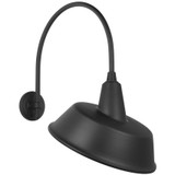 Visual Comfort & Co. Signature Collection Academy 19.5" Arched Mack Barn Light, Visual Comfort & Co. Signature Collection TOB 2815MBK/S4-MBK N2137 