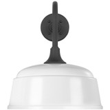 Visual Comfort & Co. Signature Collection Academy 20" Rex Barn Light, Visual Comfort & Co. Signature Collection TOB 2809MBK/S6-WHT N240R 