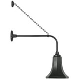 Visual Comfort & Co. Signature Collection Academy 20" Anchored Rex Barn Light, Visual Comfort & Co. Signature Collection TOB 2810MBK/S9-G N2148 