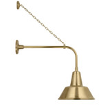 Visual Comfort & Co. Signature Collection Academy 20" Anchored Rex Barn Light, Visual Comfort & Co. Signature Collection TOB 2810HAB/S1-HAB N240V 