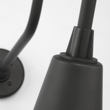 Visual Comfort & Co. Signature Collection Academy 26" Angled Flynn Barn Light, Visual Comfort & Co. Signature Collection TOB 2803MBK/S2-MBK N2213 