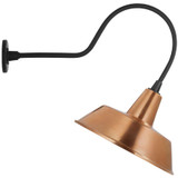 Visual Comfort & Co. Signature Collection Academy 26" Angled Flynn Barn Light, Visual Comfort & Co. Signature Collection TOB 2803MBK/S2-SC N221N 