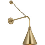 Visual Comfort & Co. Signature Collection Academy 20" Anchored Rex Barn Light, Visual Comfort & Co. Signature Collection TOB 2810HAB/S10-HAB N203K 