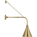 Visual Comfort & Co. Signature Collection Academy 20" Anchored Rex Barn Light, Visual Comfort & Co. Signature Collection TOB 2810HAB/S10-HAB N203K 