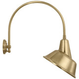 Visual Comfort & Co. Signature Collection Academy 19.5" Arched Mack Barn Light, Visual Comfort & Co. Signature Collection TOB 2815HAB/S3-HAB N23ZP 