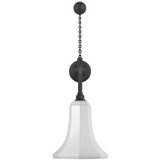 Visual Comfort & Co. Signature Collection Academy 20" Anchored Rex Barn Light, Visual Comfort & Co. Signature Collection TOB 2810MBK/S9-WHT N2149 