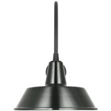 Visual Comfort & Co. Signature Collection Academy 19.5" Arched Mack Barn Light, Visual Comfort & Co. Signature Collection TOB 2815MBK/S2-G N240X 