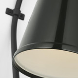 Visual Comfort & Co. Signature Collection Academy 15" Larrabee Barn Light, Visual Comfort & Co. Signature Collection TOB 2804MBK/S5-G N232Q 