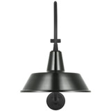 Visual Comfort & Co. Signature Collection Academy 15" Larrabee Barn Light, Visual Comfort & Co. Signature Collection TOB 2804MBK/S2-G N205F 