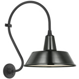 Visual Comfort & Co. Signature Collection Academy 15" Larrabee Barn Light, Visual Comfort & Co. Signature Collection TOB 2804MBK/S2-G N205F 