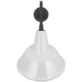 Visual Comfort & Co. Signature Collection Academy 20" Rex Barn Light, Visual Comfort & Co. Signature Collection TOB 2809MBK/S3-WHT N221A 