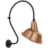 Visual Comfort & Co. Signature Collection Academy 18" Larrabee Barn Light, Visual Comfort & Co. Signature Collection TOB 2805MBK/S3-SC N24ZX 