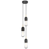 Visual Comfort & Co. Signature Collection Junio 3-Light Pendant, Visual Comfort & Co. Signature Collection TOB 5646BZ/HAB-CG-3 N251Q 