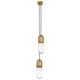 Visual Comfort & Co. Signature Collection Junio 2-Light Pendant, Visual Comfort & Co. Signature Collection TOB 5646HAB-CG-2 N4XUM 