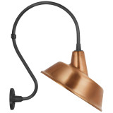 Visual Comfort & Co. Signature Collection Academy 15" Larrabee Barn Light, Visual Comfort & Co. Signature Collection TOB 2804MBK/S4-SC N231F 