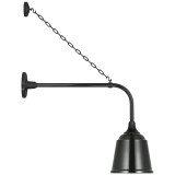 Visual Comfort & Co. Signature Collection Academy 20" Anchored Rex Barn Light, Visual Comfort & Co. Signature Collection TOB 2810MBK/S5-G N203D 