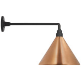 Visual Comfort & Co. Signature Collection Academy 17.5" Mack Barn Light, Visual Comfort & Co. Signature Collection TOB 2812MBK/S11-SC N2041 