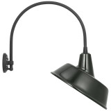 Visual Comfort & Co. Signature Collection Academy 19.5" Arched Mack Barn Light, Visual Comfort & Co. Signature Collection TOB 2815MBK/S4-G N204M 