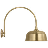 Visual Comfort & Co. Signature Collection Academy 19.5" Arched Mack Barn Light, Visual Comfort & Co. Signature Collection TOB 2815HAB/S6-HAB N23ZT 