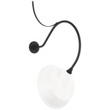 Visual Comfort & Co. Signature Collection Academy 26.5" Anchored Larrabee Barn Light, Visual Comfort & Co. Signature Collection TOB 2806MBK/S4-WHT N2126 