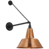 Visual Comfort & Co. Signature Collection Academy 17.5" Anchored Mack Barn Light, Visual Comfort & Co. Signature Collection TOB 2813MBK/S1-SC N212Y 