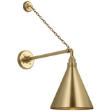 Visual Comfort & Co. Signature Collection Academy 17.5" Anchored Mack Barn Light, Visual Comfort & Co. Signature Collection TOB 2813HAB/S10-HAB N2403 