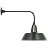 Visual Comfort & Co. Signature Collection Academy 20" Rex Barn Light, Visual Comfort & Co. Signature Collection TOB 2809MBK/S2-G N213V 