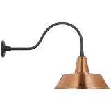 Visual Comfort & Co. Signature Collection Academy 23" Flynn Barn Light, Visual Comfort & Co. Signature Collection TOB 2802MBK/S2-SC N242N 