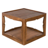 Noir Kabbal Side Table, Low 