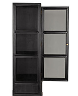 Noir Colonial Hutch Hand Rubbed Black 
