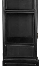 Noir Colonial Hutch Hand Rubbed Black 