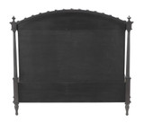 Noir Owen Bed, Queen , Pale 