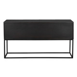 Noir Zurich Console Ebony Walnut 
