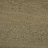 Noir Oliver Console Washed Walnut with Matte Black Base 