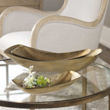 Anas Bowls, 3/Set, Antique Brass, 20"W, Uttermost (18957 A3739)