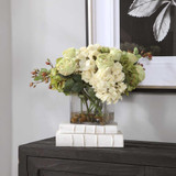 Cecily Hydrangea Bouquet, 11"H, Uttermost (60155 A3CZA)