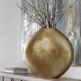 Gretchen Vase, Gold, 22"H, Uttermost (17598 A3D1C)