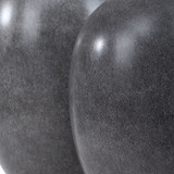 Riordan Modern Vases, 2/Set, Marbled Black, White, 20"H, Uttermost (17711 A3EXR)