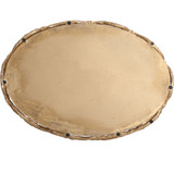 Cable Chain Mirrored Tray, Gold Leaf, 19"W, Uttermost (17837 A69RJ)