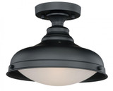 Keenan Semi-Flush Mount, 1-Light, Oil Rubbed Bronze, 12.25"W (C0113 F61H)