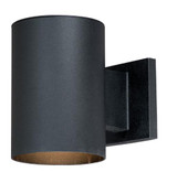 Chiasso Outdoor Wall Sconce, 1-Light, Textured Black, 7.25"H (CO-OWD050TB C1F3)