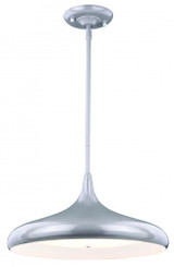 Bacio Instalux Pendant, 1-Light, LED, Taupe, 16"W (P0214 F80F)