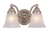 Standford Bath Vanity, 2-Light, Brushed Nickel, 13"W (VL35122BN 84PL)