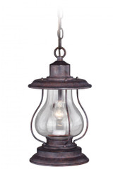 Dockside Outdoor Pendant, 1-Light, Weathered Patina, 8"W (T0219 F63M)