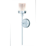 Levanto Outdoor Wall Sconce, 1-Light, LED, Painted Satin Nickel, 21.5"H (T0392 FAZ3)