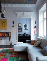 Buster + Punch Hooked Wall Sconce, Small, Graphite, Smoked Bronze 